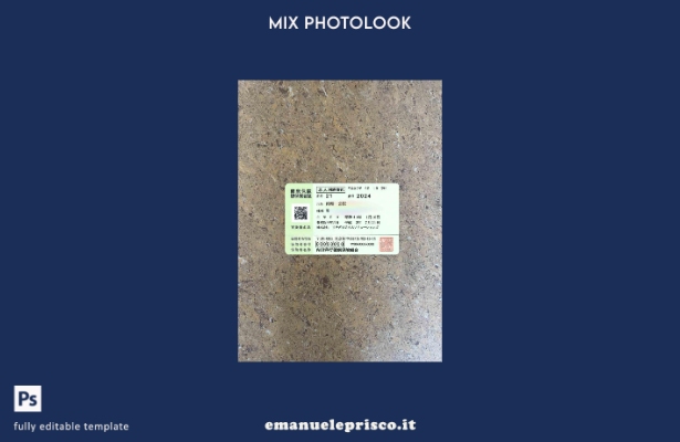 modello FRONT photolook di assicurazione sanitaria cinese in stile verificato
